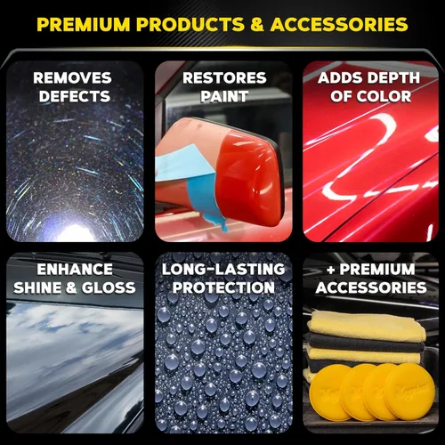 Vista 2 de Kit de cuidado de pintura Ultimate en 3 pasos de Meguiar's, Kit de detalle y pulido para autos