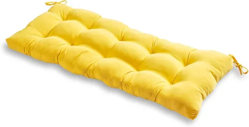 Vista 13 de Greendale Home Fashions Cojín de banco para exteriores de 51 pulgadas, Adobe Stripe