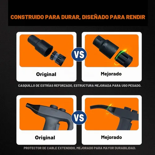 Vista 3 de Licuadora de inmersión comercial, batidora de mano pesada Huty de 500 W con eje extraíble de 16 pulgadas, velocidad variable de 6,000-20,000 RPM