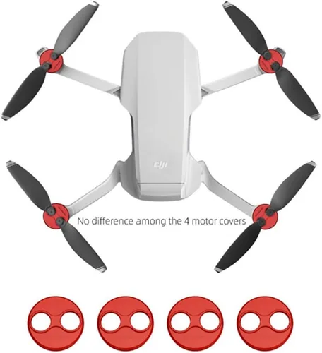 Vista 4 de Mavic Mini 4 3 2 1 Tapa de motor Drone a prueba de polvo Protector de motor Accesorios de protección para DJI Lito1/X1/Mini 4/3Pro/Mini 3/SE/1