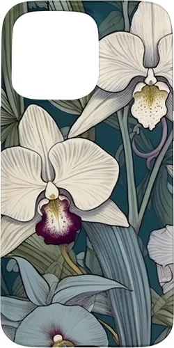 Vista 31 de Funda de flores de orquídea de jardín botánico para iPhone 17