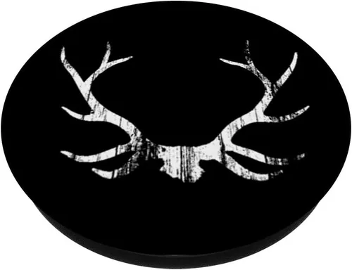 Vista 2 de Bull Elk Skull B&C Trophy Antlers - PopSockets Grip and Stand for Phones and Tablets