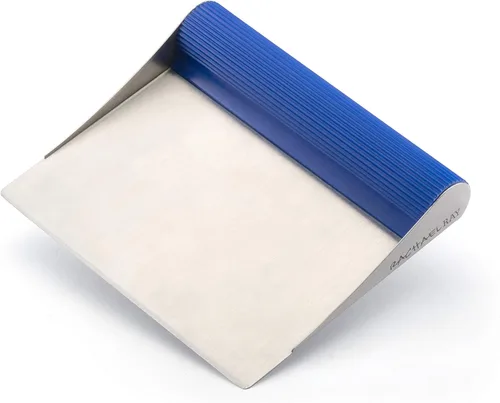 Vista 6 de Rachael Ray Cucina Tools & Gadgets - Raspador de banco, Agave Blue