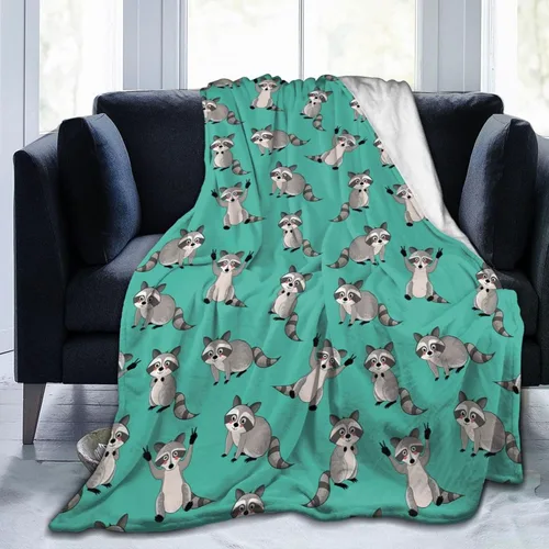 Vista 9 de Manta de Nutria Regalos de Nutria para Mujeres Hombres Niños Manta Liviana de Felpa para Regazo Manta de Franela Suave para Sofá Regalos