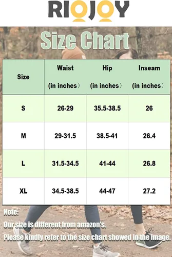 Vista 6 de RIOJOY Leggings cruzados para mujer cintura alta control de abdomen suaves para deportes gimnasio entrenamiento correr yoga