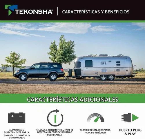 Vista 6 de Tekonsha 3015-P Adaptador de cableado de control de freno para GM Negro, 8 x .5 x 8.5 pulgadas