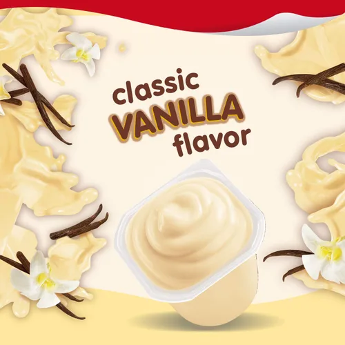 Vista 14 de Snack Pack Tazas de pudín con sabor a pastel de crema de plátano, 3.25 onzas, 4 unidades (paquete de 12)