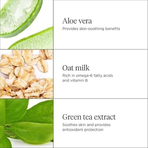 Vista 3 de Briogeo Be Gentle, Be Kind Aloe + Oat Milk Champú ultra calmante Champú sin fragancia para cuero cabelludo y cabello sensibles Sin sulfato