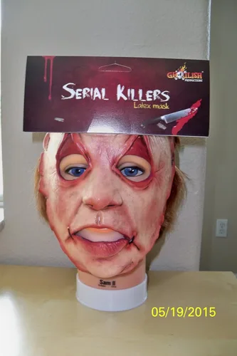 Vista 2 de Serial Killer 30 Máscara, Flesh and Blood Red, talla única