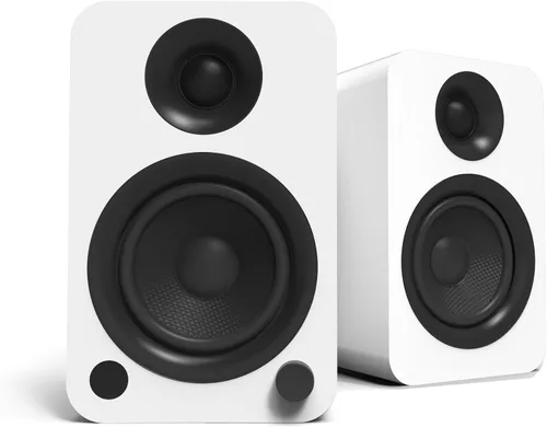 Vista 11 de Kanto Altavoces YU de 140 W con entrada Bluetooth® 4.2 y RCA Cuenta con detección de señal y modo de espera automático Control remoto incluido