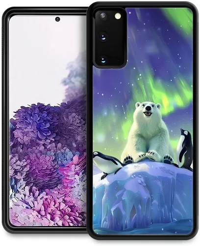 Vista 12 de Funda compatible con Samsung Galaxy S20, diseño de bandera estadounidense con diseño de tiro con arco al aire libre, a prueba de golpes Tiro