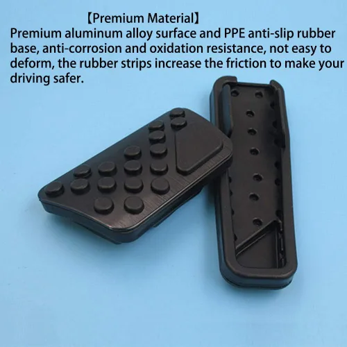 Vista 4 de Cubierta de pedal de aleación de aluminio para Dodge Challenger 2008-2023 para Charger 2011-2023 para Chrysler 300 300C 2009-2019, cubiertas