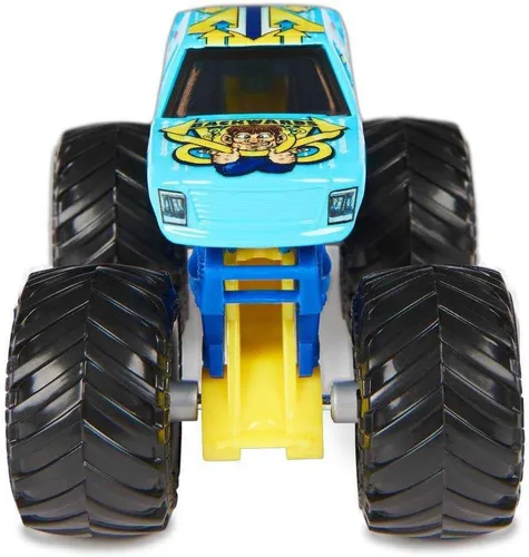 Vista 5 de Monster Jam 2023 Spin Master 1:64 Camión fundido a troquel Serie 28 Retro Rebels hacia atrás Bob