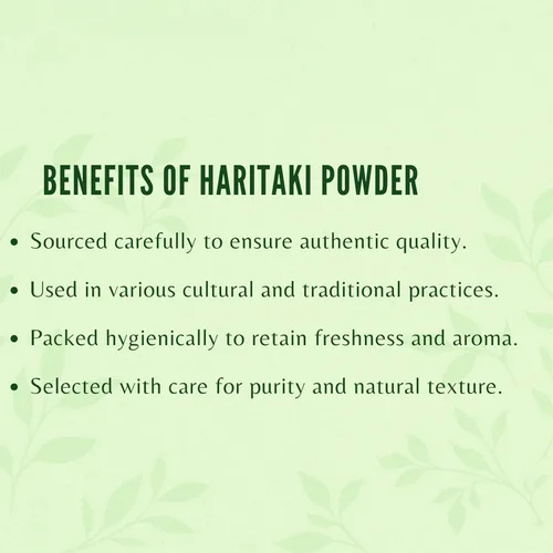 Vista 6 de AYURVEDASHREE Haritaki Powder 200 Gm I Terminalia Chebula Powder I una hierba ayurvédica para desintoxicación y rejuvenecimiento para Vata I Vata I