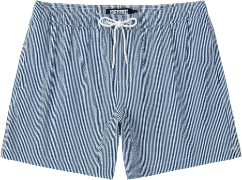 Vista 29 de Men's Swim Shorts Seersucker Swimming Trunks for Men Beach Shorts Quick Dry Bathing Suit 5"/7"/9" with Pockets