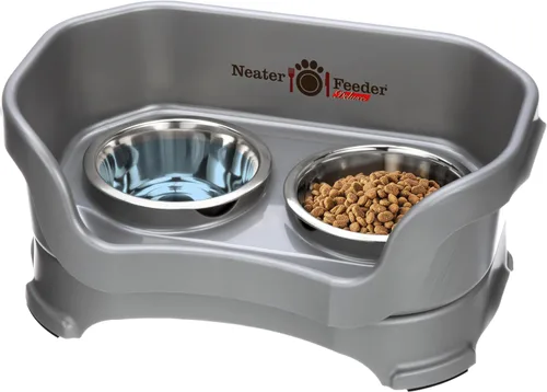 Vista 26 de Neater Pet Brands Neater Feeder Deluxe Cuencos para Perros Elevad os a Prueba de Derrames para Perros Pequeños Menos de 19 lbs, Fabricado en EE.UU.