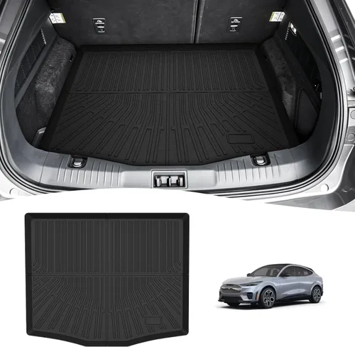 Vista 16 de Forro de carga para Jeep Compass/Patriot 2007-2016 y 2007-2012 Dodge Caliber, alfombras de carga para todo clima para accesorios de Compass