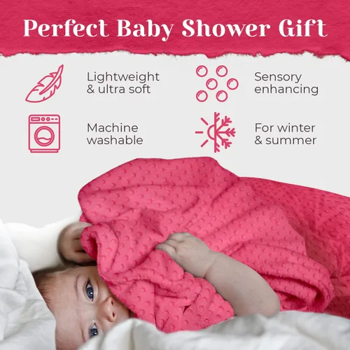 Vista 6 de berry bebe Manta de bebé personalizada para niña, recién nacido con monograma personalizado, manta con nombre personalizado, artículos esenciales