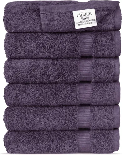 Vista 85 de Chakir Turkish Linens - Toallas turcas de 100% algodón, suaves y absorbentes (juego de 3 toallas personalizables, color aguamarina)