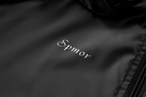 Vista 5 de Spmor Chaqueta impermeable ligera para hombre, rompevientos, para correr