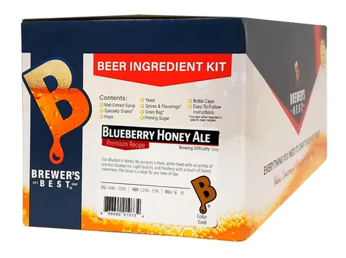 Vista 2 de Brewer's Best - 1044 - Kit de ingredientes para cerveza artesanal (5 galones), (Tripel belga)