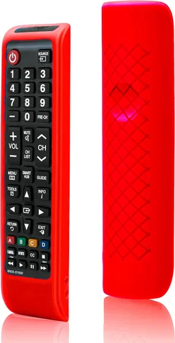 Vista 9 de Funda de silicona para control remoto de Samsung, funda de silicona para BN59-01199F Smart TV Control Skin Sleeve Negro