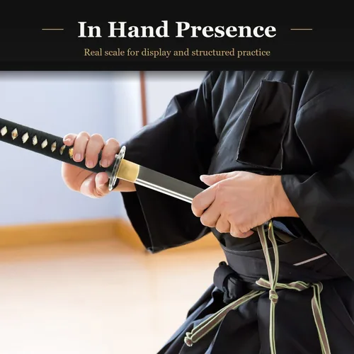 Vista 3 de Grúa de baile Wakizashi, espada de espiga completa forjada a mano de acero al carbono 1060 grúa bailarina de hierro tsuba 1060 wakizashi