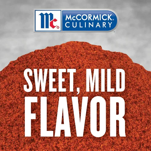 Vista 5 de McCormick Culinary Pimentón extra elegante, 5.25 libras, un recipiente de 5.25 libras de condimento de pimentón dulce para uso en restaurantes