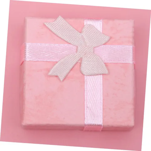 Vista 2 de Joyero para mujer, organizador de aretes para mujer, estuche pequeño para pulsera, organizador de joyas, caja de regalo, caja de regalo pequeña