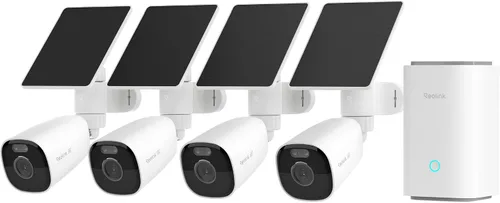 Vista 9 de REOLINK Cámara de seguridad 4K inalámbrica al aire libre vista de 125°