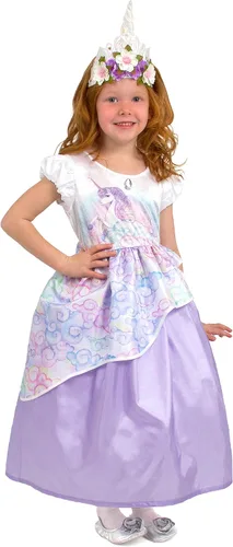 Vista 5 de Little Adventures Disfraz de princesa unicornio
