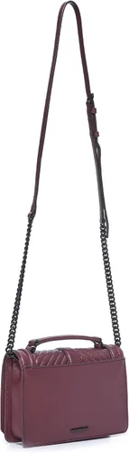 Vista 3 de Rebecca Minkoff Chevron Quilted pequeñas Love Crossbody Wasa superior