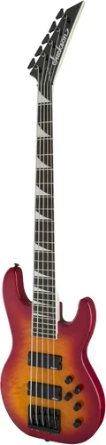 Vista 3 de Jackson JS Series Concert Bass de 5 cuerdas JS3VQ, Cherry Burst, Diapasón de amaranto