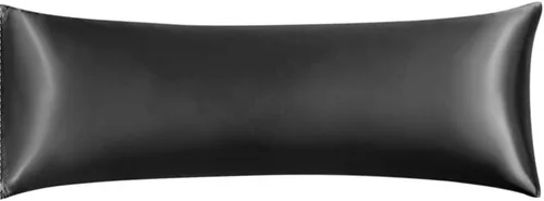 Vista 10 de Juego de 2 fundas de almohada de seda satinada de lujo para cabello y piel, fundas de almohada de satén con cierre de cremallera (estándar