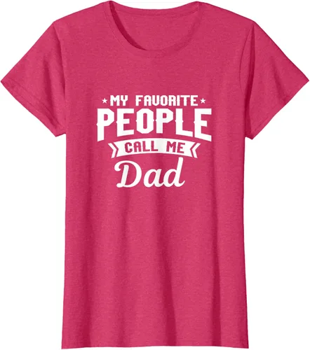 Vista 10 de My Favorite People Call Me Dad - Camiseta divertida, Negro, S