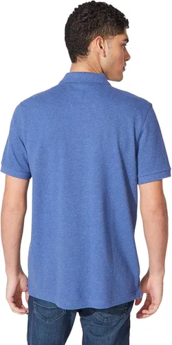 Vista 65 de Nautica playera polo clásica de mangas cortas, color sólido, para hombre