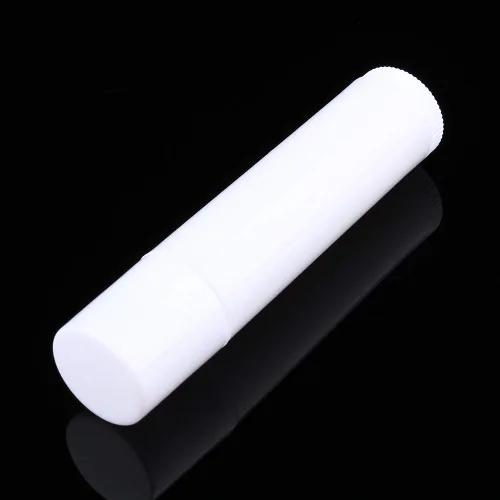 Vista 3 de 100PCS 0.2 fl oz Claro Negro Blanco Vacío Lápiz Labial Bálsamo Labial Contenedor Tubo