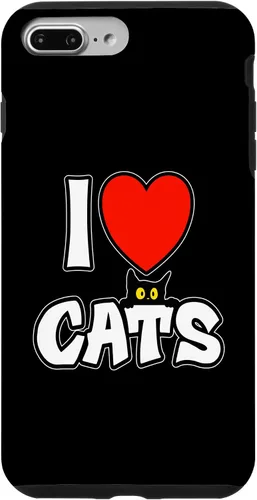 Vista 12 de I Love Cats cat Lover Kitten Parents Feline Fans only Owners Case for iPhone 16