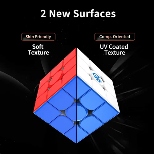 Vista 9 de GAN - Cubo magnético de velocidad 3 x 3 11 M Pro, cubo de rompecabezas mágico, cubo sin calcomanías, superficie esmerilada (interior negro)