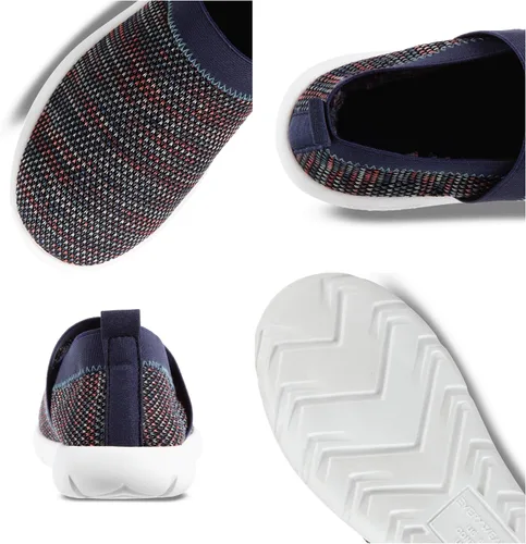 Vista 3 de isotoner Zenz - Zapatillas deportivas elásticas para mujer Negro