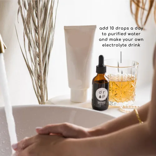 Vista 8 de Drop Supplements - Gotas de electrolitos orgánicos de minerales traza y vitamina B12, 2500 mcg, paquete de gotas líquidas de 2 onzas