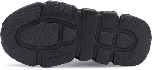 Vista 8 de Hetios Zapatos deportivos para correr para niñas, zapatos de tacón alto, zapatos deportivos para niños (niños pequeñosniños grandes)