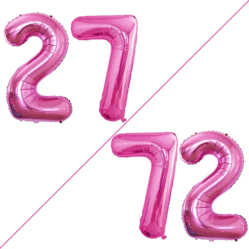Vista 207 de Goer, conjunto de globos de papel aluminio para decoraciones de cumpleaños, globos de las letras de feliz cumpleaños y de números Oro