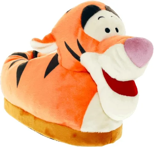 Vista 138 de Happy Feet - Pantuflas con licencia oficial de Disney y Pixar, pantuflas figurales para hombres, mujeres, niños, como se ve en Shark Tank
