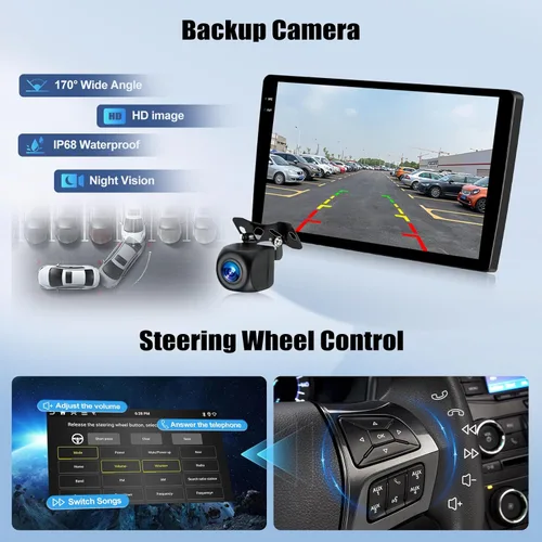 Vista 6 de 4G+128G Android Car Stereo Radio para Subaru Forester 2008 2009 2010 2011 2012 9 pulgadas incell pantalla táctil con WiFi Bluetooth Carplay Android