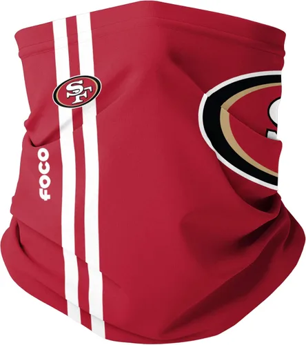 Vista 182 de FOCO NFL unisex-adult Nfl Team Logo Neck Gaiter Multiuse Mini impresión del color del equipo.