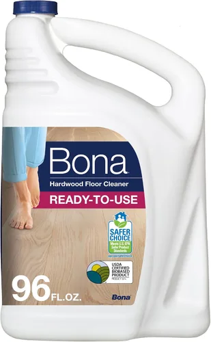 Vista 15 de Bona® Spray limpiador de pisos de madera dura, 32 onzas líquidas, madera de cedro, incluye botella llena + recambio de concentrado para limpieza