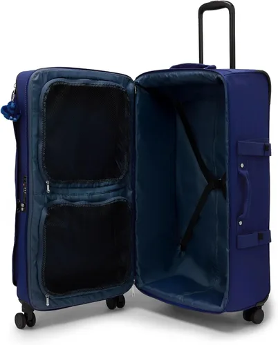 Vista 3 de Kipling Equipaje metálico grande espontáneo con ruedas, Onda de diamante en relieve, Casual