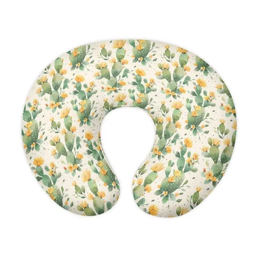 Vista 9 de Funda de almohada de lactancia de alpaca arcoíris para alimentación con biberón, funda de almohada de lactancia transpirable extraíble para bebé