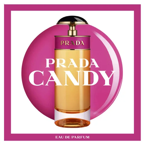 Vista 4 de Prada Candy, Eau de Parfum en aerosol, 1 onza Rosa